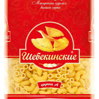 Макароны Шебекинские рожки, полубублик, 450 г