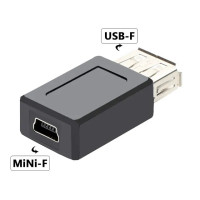 Переходник с USB 2,0 типа А папа и мама на Micro USB и Mini USB 5Pin мама