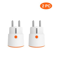 Умный измеритель мощности Tuya Zigbee, штепсельная вилка стандарта ЕС, 16 А, 3680 Вт, совместим с домашним ассистентом Alexa zigbee2mqtt и концентратором Tuya