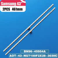 Светодиодная лента для подсветки (2) для Samsung 43NU7100 UE43NU7100 UN43NU7100 UE43NU7100U AOT_43_NU7100F UE43NU7120U UE43NU7170U BN96-45954A