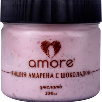 Мороженое Вишня Амарена с шоколадом Amore, 300 мл