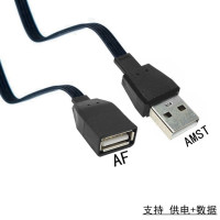 Кабель-удлинитель USB, 2,0 м, 0,1 м, 0,2 м, 0,3 м, 0,5 м, 1 м, высокоскоростной, для синхронизации данных, 2,0