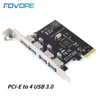 4 порта USB 3,0 PCI-E Плата расширения PCI Express PCIe USB 3,0 хаб адаптер 4-портовый USB3.0 контроллер USB 3 0 PCI e x1 конвертер