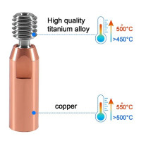 Биметаллическая насадка для горла принтера Ender 3 V2 Ender 3 Pro CR10