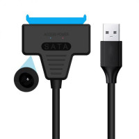 Кабель-адаптер USB к SATA 3, кабель-переходник с Sata на USB 2,5, поддержка 22Pin 3,5/дюймов, внешний жесткий диск SSD, кабель для компьютера, соединитель