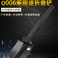 6411輕型伸縮式戰術工兵鏟Q6工兵鍬多功能格洛克戶外鐵鍬釣魚鏟子