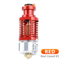 3D Красная ящерица k1 / V5 Pro V6 Hotend Bi-Metal, собранный алюминиевый Горячий Конец Hotend для Voron 2,4 Prusa I3 MK3 Titan Ender-3 V2 CR10
