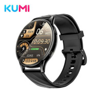 Смарт-часы KUMI GW5, 1,39 дюйма, Bluetooth 5,2, измерение пульса и давления