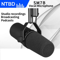 Профессиональный кардиоидный динамический микрофон NTBD SM7B/sm7b, студийный амплитудно-частотный микрофон для записи вокала в режиме реального времени