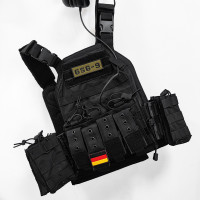 速突暴軍事風美式軍迷防護裝備戰術背心模塊化戶外多口袋快拆馬甲