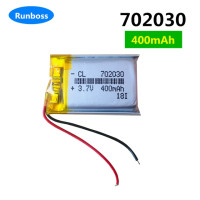 2 шт., литий-ионный полимерный аккумулятор 602030 300 мАч 702030 502030 для наручных часов MP3 MP4, DVR, GPS