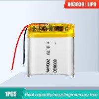 803030 3,7 V 700mAh литиевая полимерная аккумуляторная батарея Li ion Cell для умных часов GPS Светодиодный Lights MP3 MP4 PDA Massager 083030