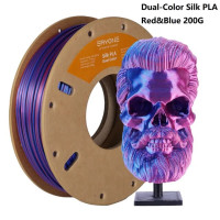 Новое двухцветное шелковое/трехцветное шелковое пла-волокно эриone 200 г 1,75 мм ± 0,03 для FDM 3D-принтера нить