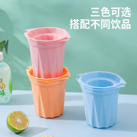 櫻行創意製冰杯夏日伴侶冷飲製冰器DIY食品級軟膠冰塊模具冰格盒