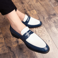 Туфли мужские классические без шнуровки, кожаные лоферы, Классическая Повседневная обувь в британском стиле, элегантные оригинальные топ-сайдеры