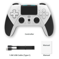 Беспроводной Bluetooth-контроллер DATA FROG для PS4, контроллер, геймпад для ПК, джойстик для PS4/PS4 Pro/PS4 Slim, игровая консоль