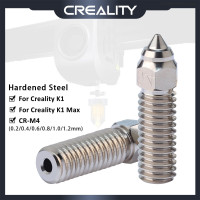 Сопло CREALITY K1 0,2/0,4/0,6/0,8/1,0/1,2 мм, высокотемпературный износостойкий 3D-принтер из закаленной стали и меди