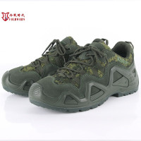 冷戰時代 俄羅斯軍迷特種兵小綠人戰術跑鞋 俄軍迷低幫防刺作戰靴