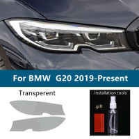 2 шт. для BMW 3 серии G20 G21 F30 F31 F34 тинт для автомобильной фары Черная защитная пленка защита прозрачная наклейка из ТПУ аксессуары