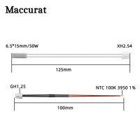 Термистор и керамическая нагревательная пластина для Bambu Lab X1/X1-карбоновый нагревательный элемент для 3D принтера 24 в 50 Вт, детали для 3D-принтера