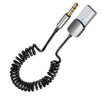 Bluetooth-приемник Essager с USB на гнездо 3,5 мм, Aux, Bluetooth 5,0