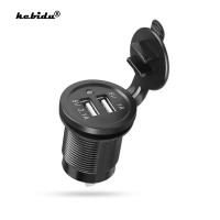 Автомобильное зарядное устройство Kebidu с 2 USB-портами в разъем прикуривателя, 5 Вт