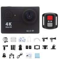 Экшн-камера Ultra HD 4K, 30 кадров в секунду/170D, водонепроницаемый подводный шлем, экран 2,0 дюйма, Wi-Fi, дистанционное управление, Спортивная видеокамера go pro