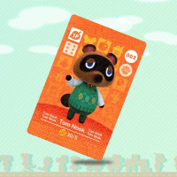 002 Tom Nook (ACHHD) NFC печатные карты NTAG215 печатная карта для игр