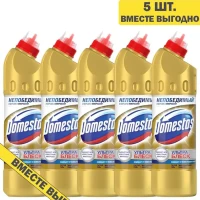 Чистящее Средство Для Туалета Доместос Ультра Блеск 500 Мл*5