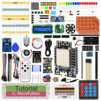 Стартовый комплект Freenove Ultimate для ESP8266 (совместим с Arduino IDE), встроенный Wi-Fi, инструкция по коду MicroPython C