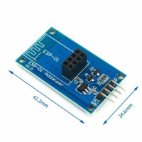 ESP8266 ESP-01 ESP01 Серийный беспроводной Wi-Fi модуль для приемника Arduino плата адаптера приемника для Raspberry Pi для UNO R3