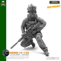 Yufan модель 1/35 рисунок США Биохимический снайперский полимерный солдат модели комплекты