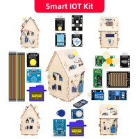 Стартовый Набор Super IoT для проекта Arduino с обучающими программируемыми кодами, Отличное удовольствие, сделай сам, эксперименты, электроника, полный комплект версий